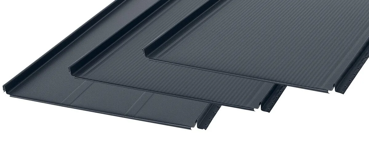 standing seam cladding roof prime click l dimpled microwave knurled with a microwave