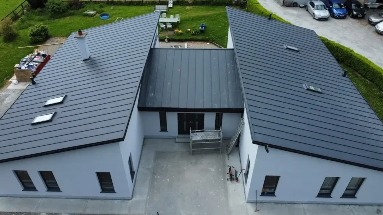 Standing seam metal roof Meath