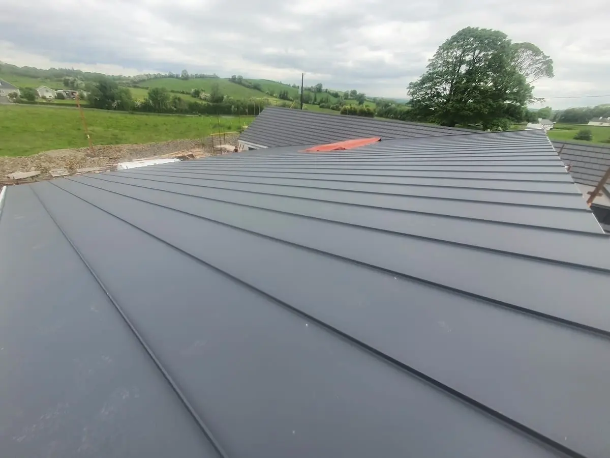 Standing seam metal roof Cavan