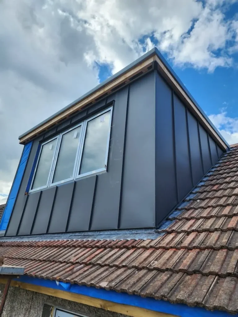 Standing seam metal roof Dublin